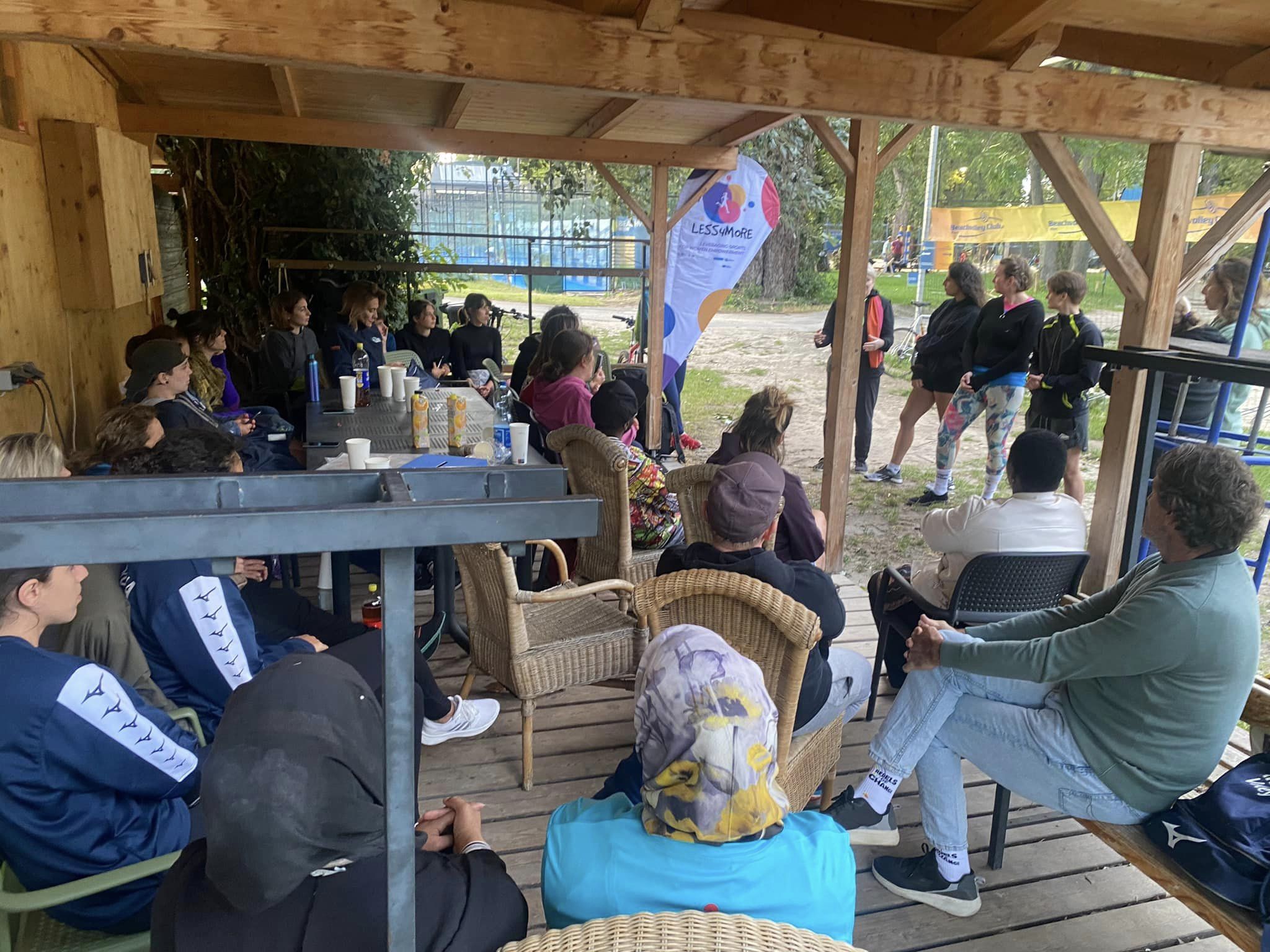 Training Day 1 - Beach Volley and International Workshop